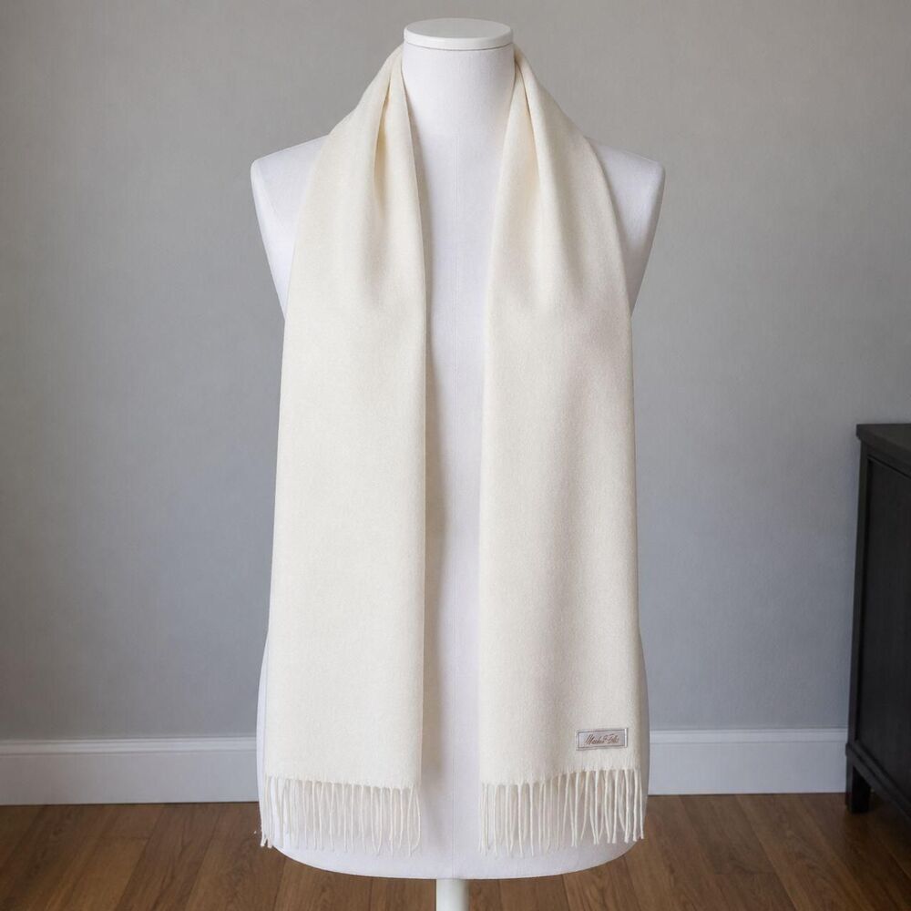 Marshall-field Women's Cream and White Scarf-wraps